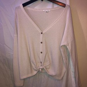 Long Sleeve Button Up Blouse American Eagle